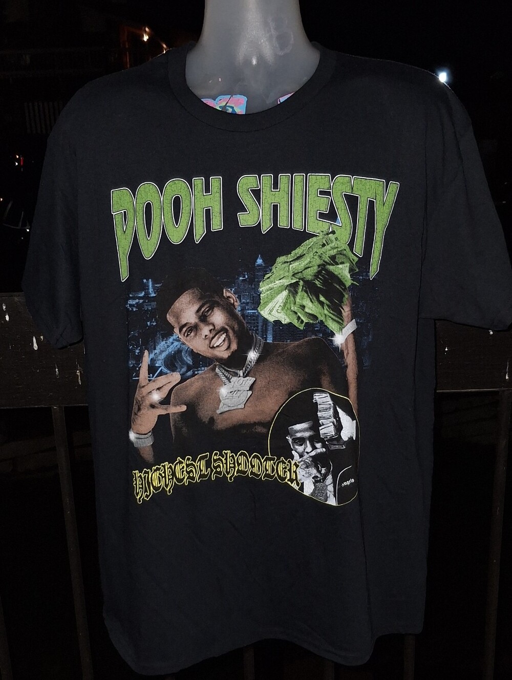 NWOT POOH SHIESTY SHOOTER T SHIRT SIZE XL